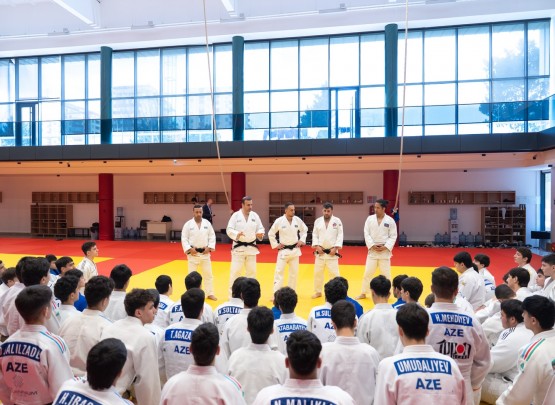 &ldquo;Gələcəyin ümidləri&rdquo; təlim proqramına cəlb olunan cüdoçularla görüş olub